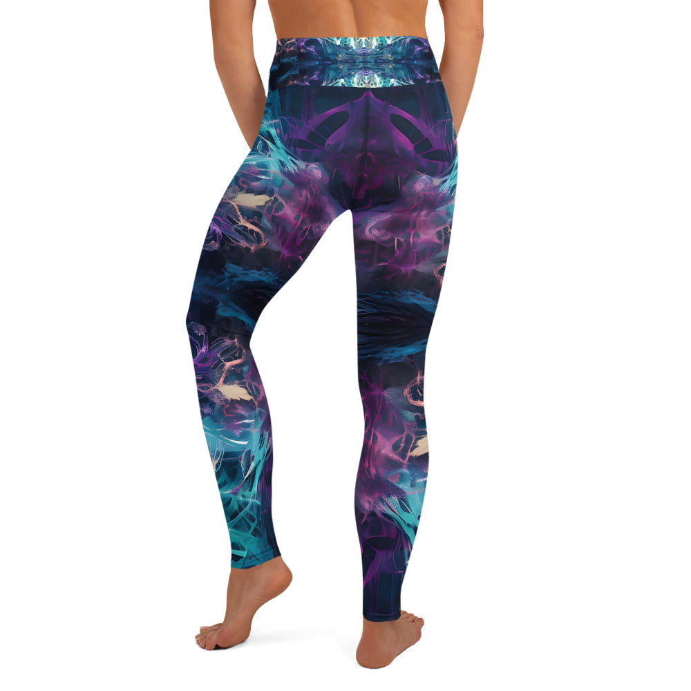 Yoga Leggings - Mystical Reflections 4