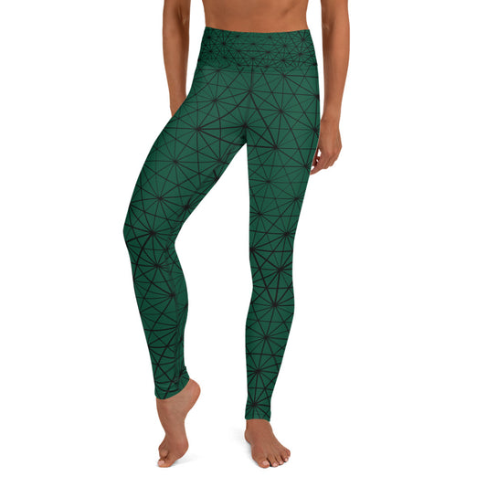 Yoga Leggings - Zahra (Forest Green)