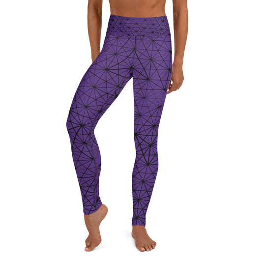 Yoga Leggings - Zahra (Purple)