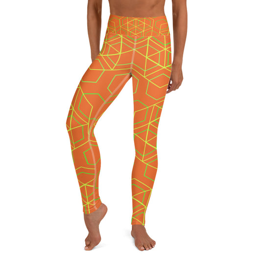 Yoga Leggings - Beeswax (Orange)
