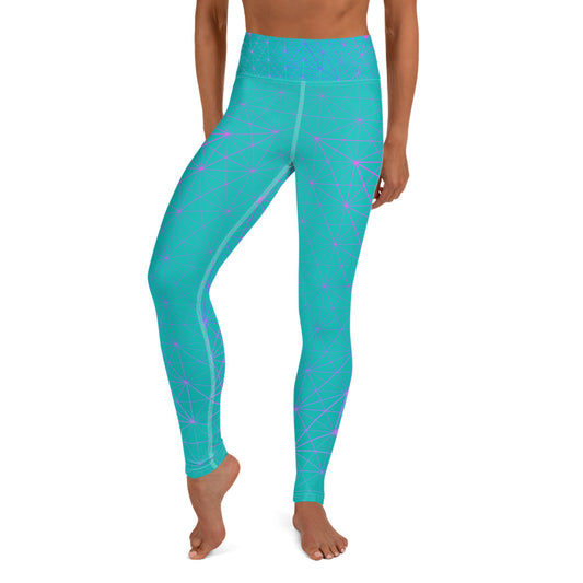 Yoga Leggings - Cygnus (Turquoise)