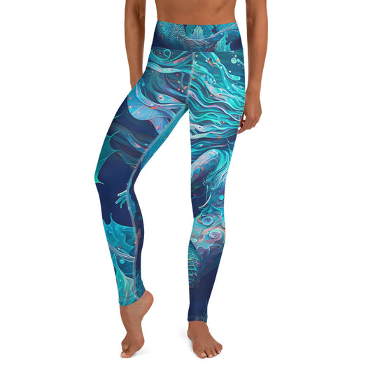 Yoga Leggings - Mermaid 2