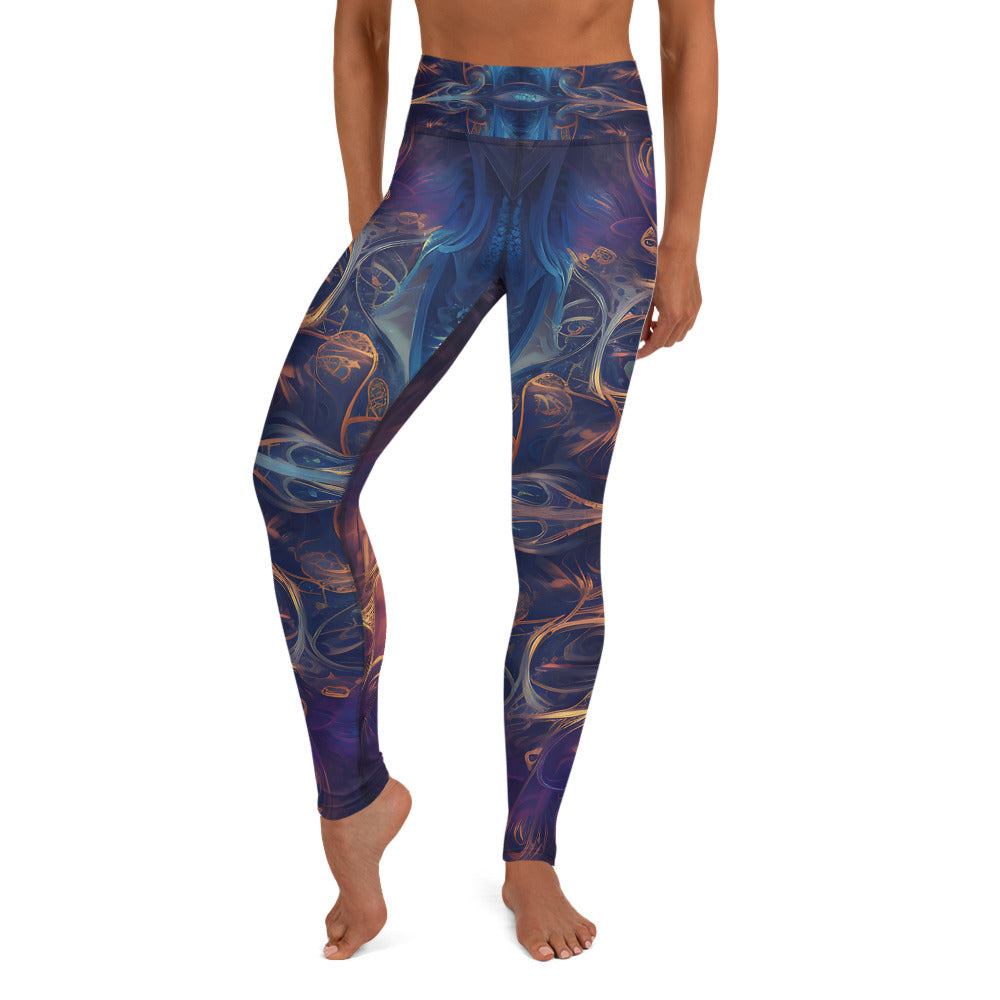 Yoga Leggings - Mystical Reflections 3