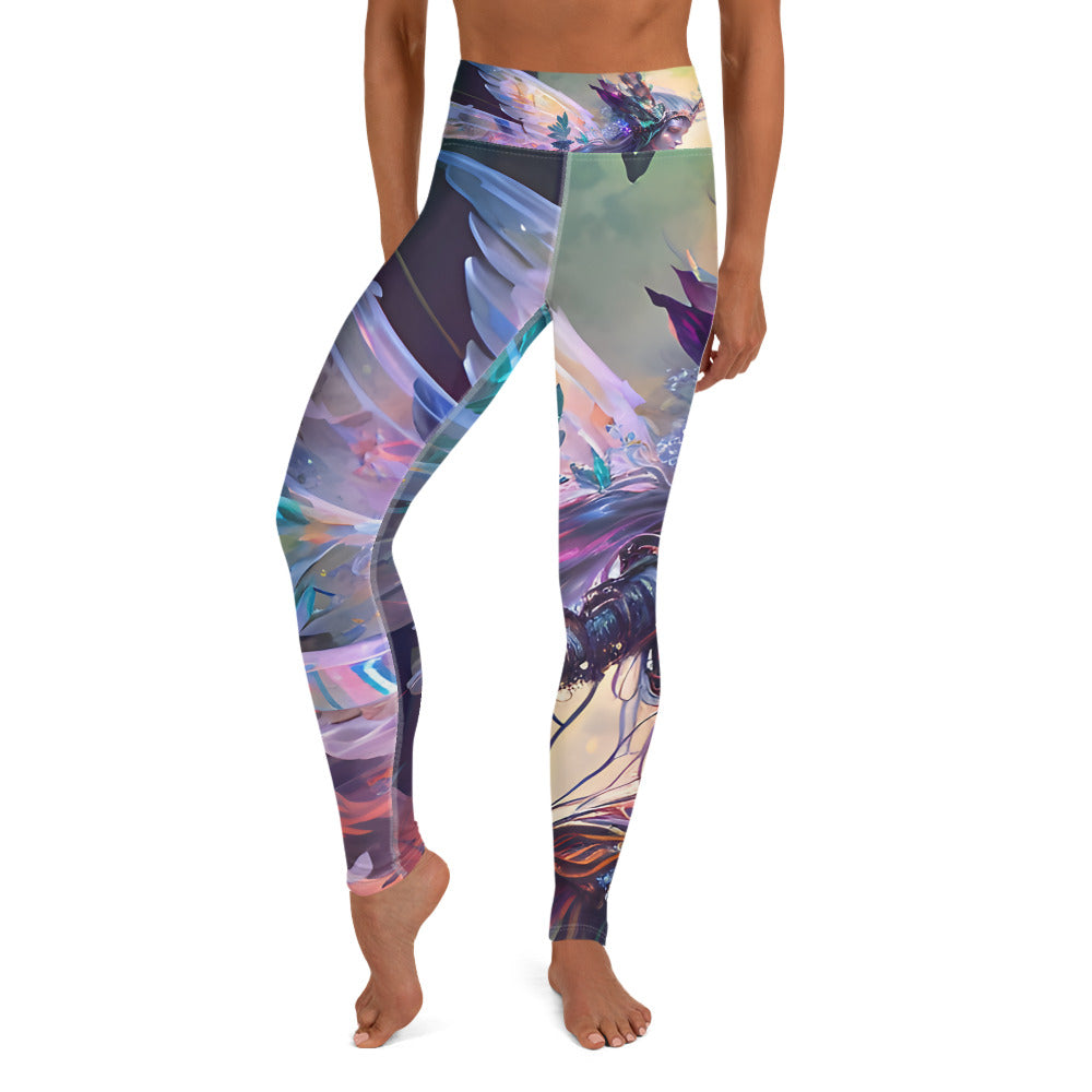 Yoga Leggings - Medieval Fairy