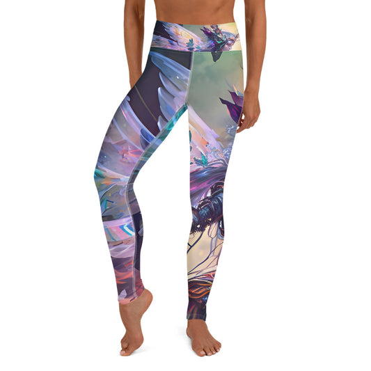 Yoga Leggings - Medieval Fairy