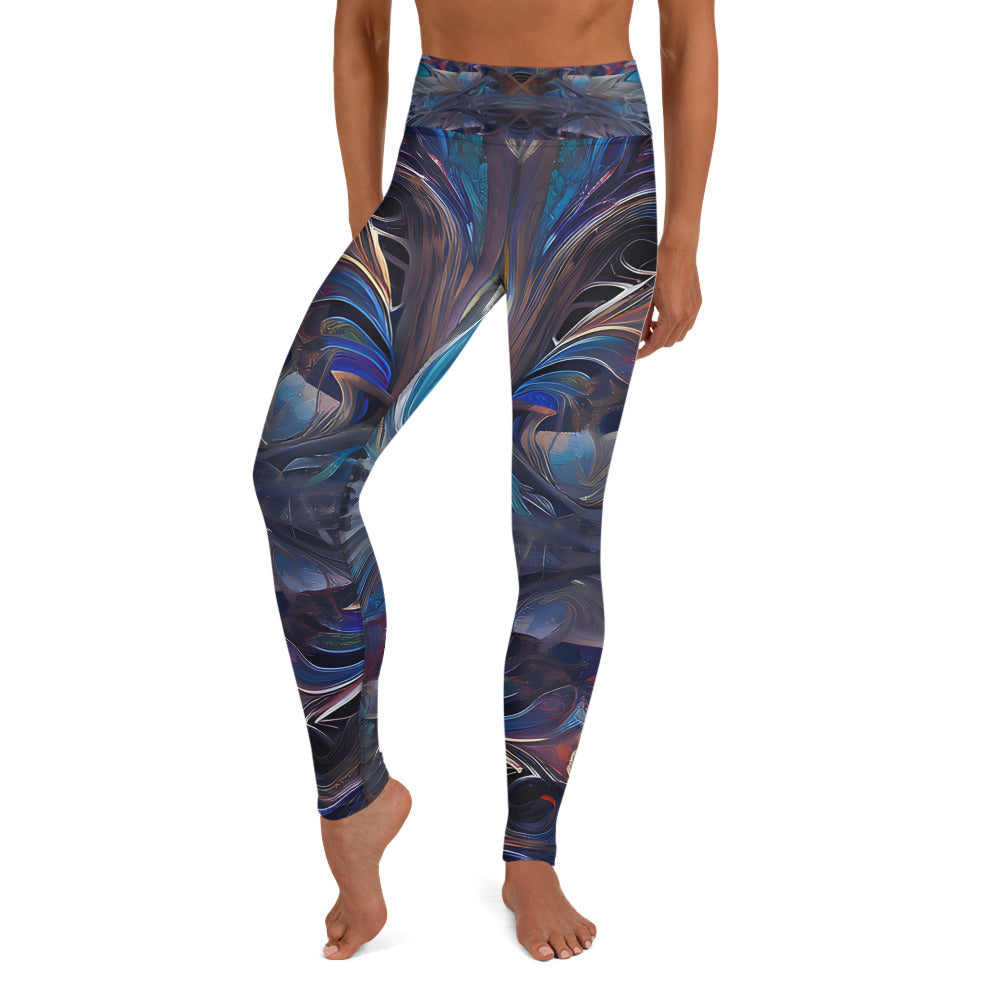 Yoga Leggings - Mystical Reflections 2