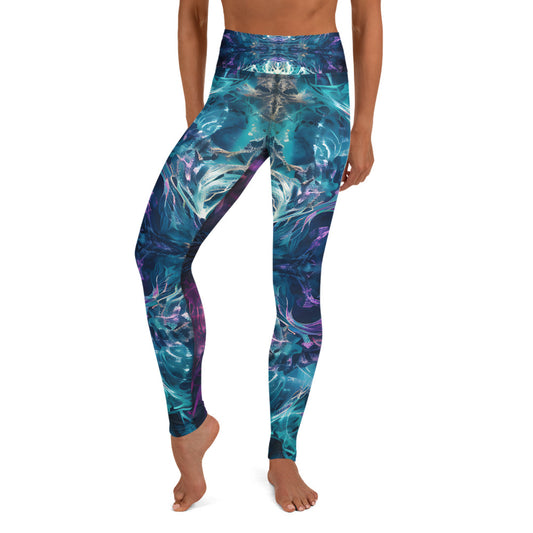 Yoga Leggings - Mystical Reflections 4