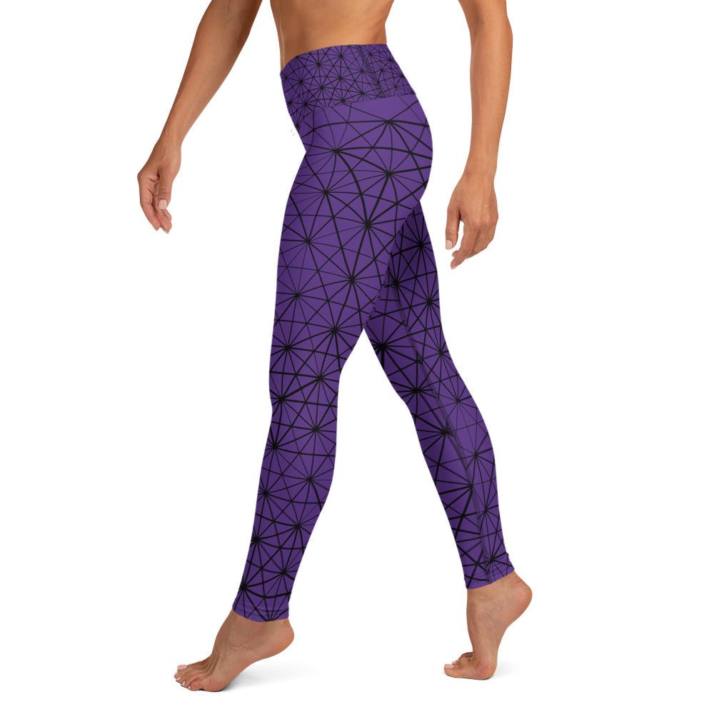 Yoga Leggings - Zahra (Purple)