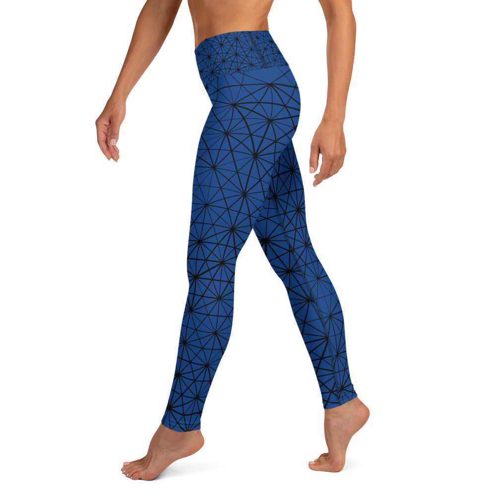 Yoga Leggings - Zahra (Blue)