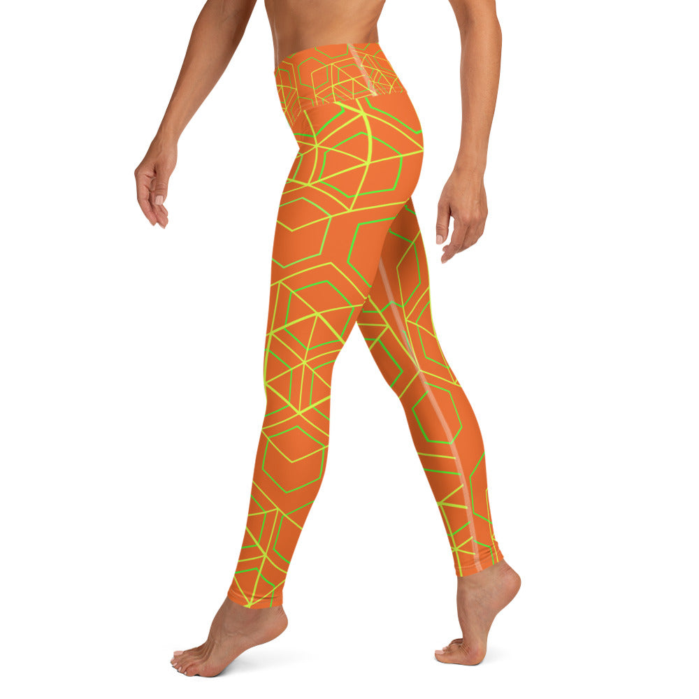 Yoga Leggings - Beeswax (Orange)