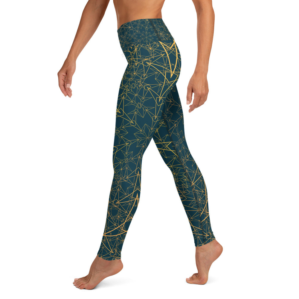 Yoga Leggings - Zenith (Blue Whale)
