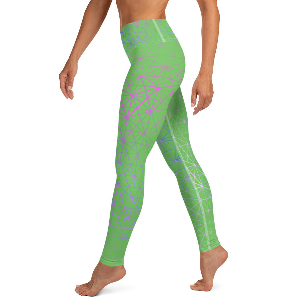 Yoga Leggings - Cygnus (Green)