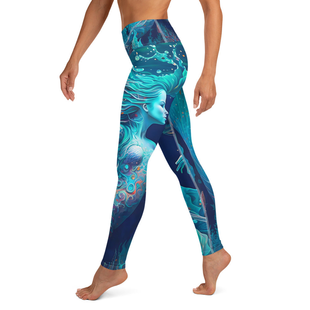 Yoga Leggings - Mermaid 2