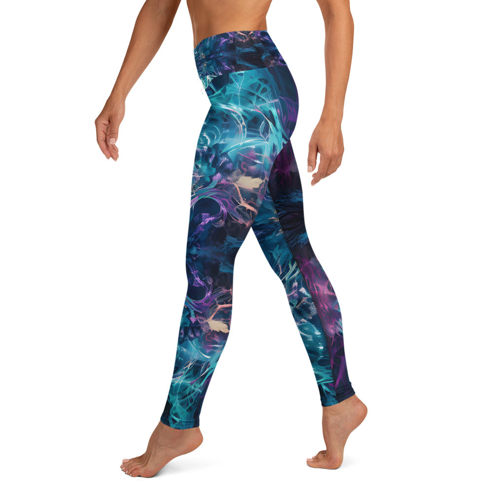 Yoga Leggings - Mystical Reflections 4
