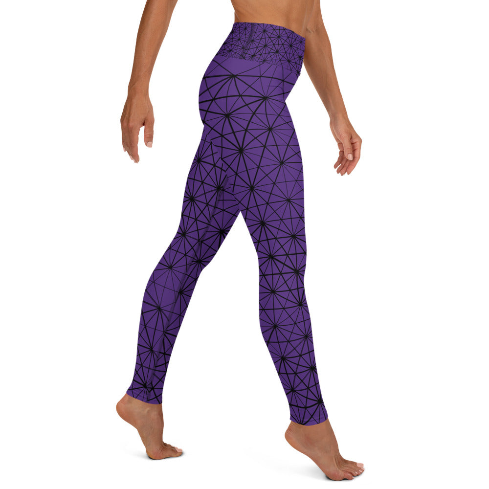 Yoga Leggings - Zahra (Purple)