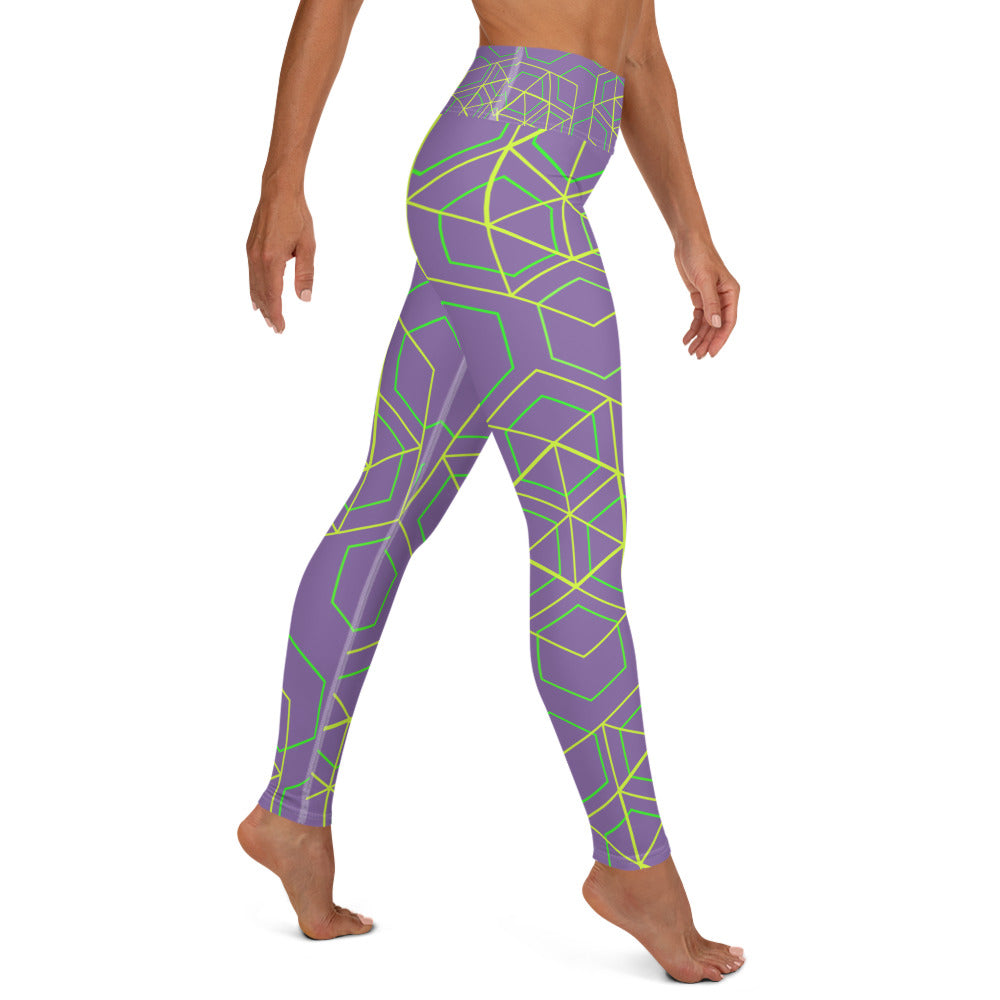 Yoga Leggings - Beeswax (Lilac)