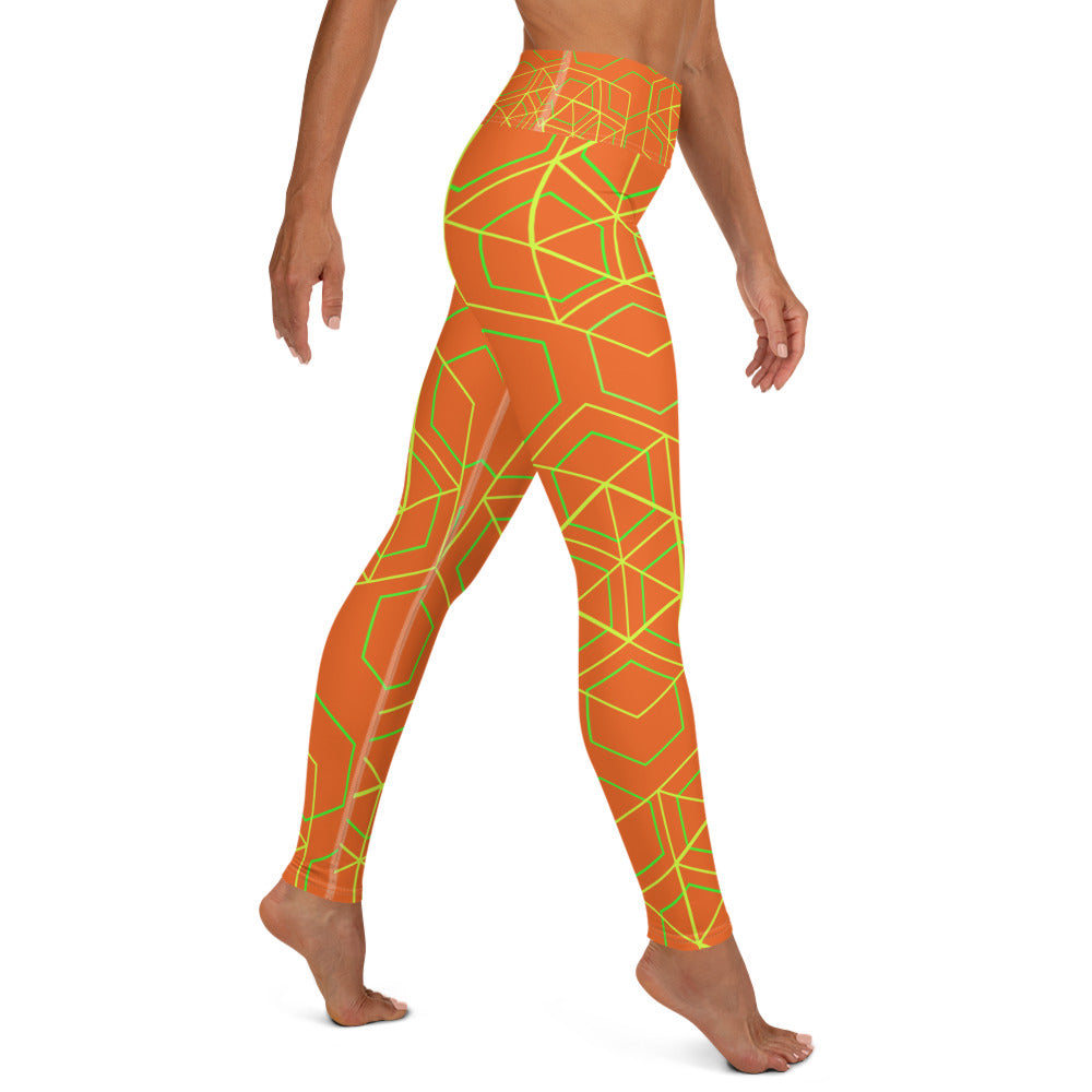 Yoga Leggings - Beeswax (Orange)