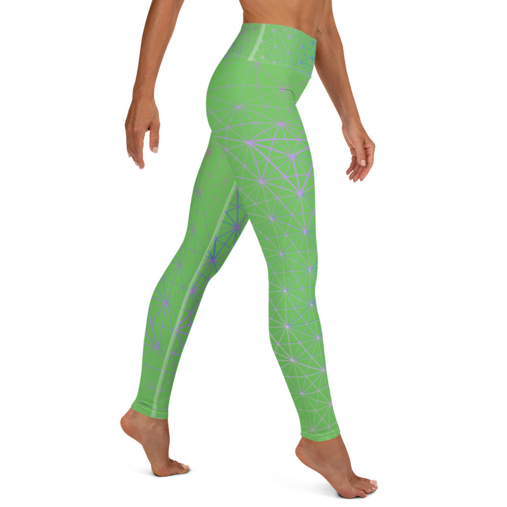 Yoga Leggings - Cygnus (Green)