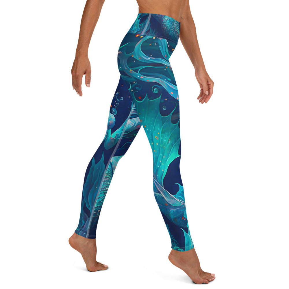 Yoga Leggings - Mermaid 2