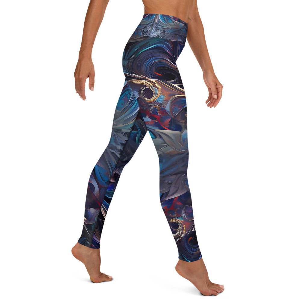 Yoga Leggings - Mystical Reflections 2