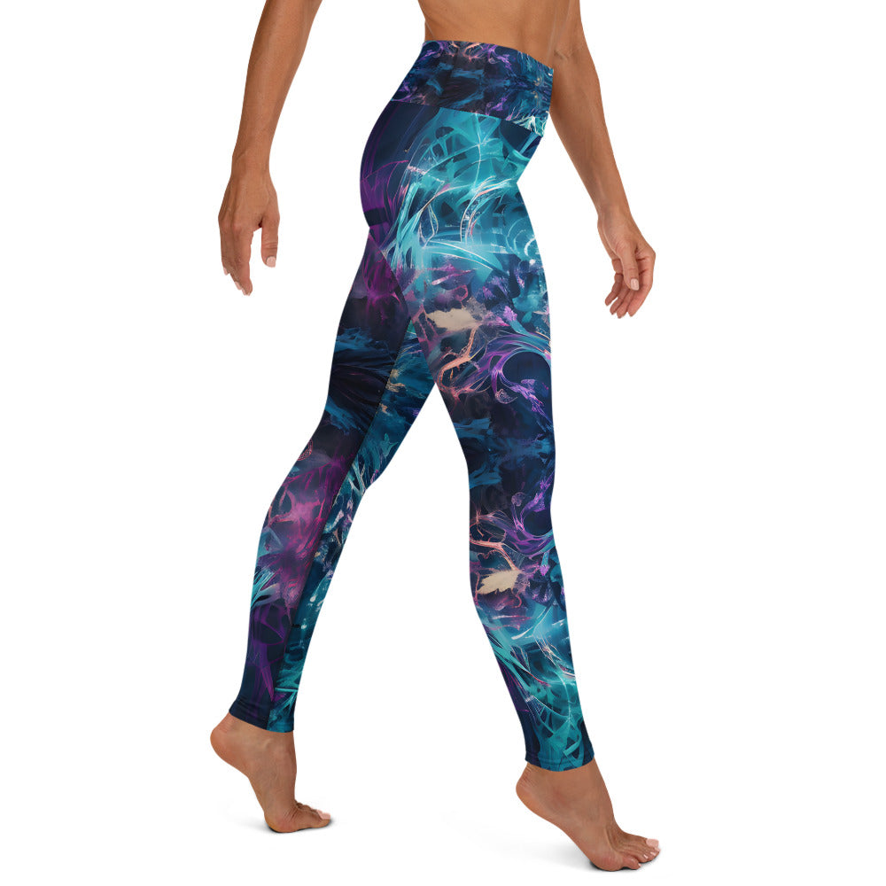 Yoga Leggings - Mystical Reflections 4