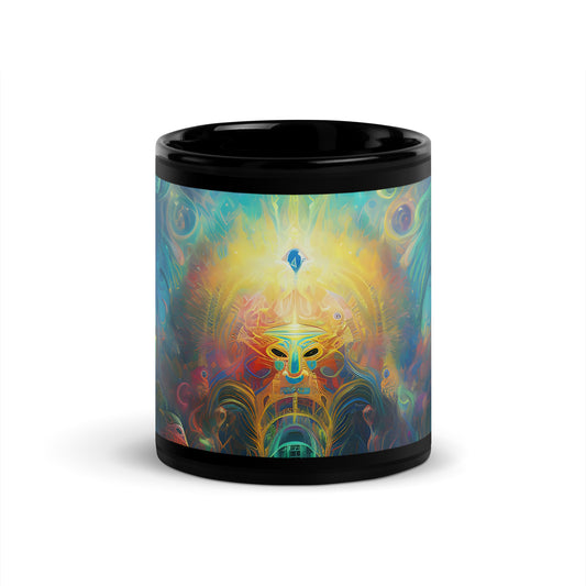 Black Glossy Mug - Shaman Drum 1