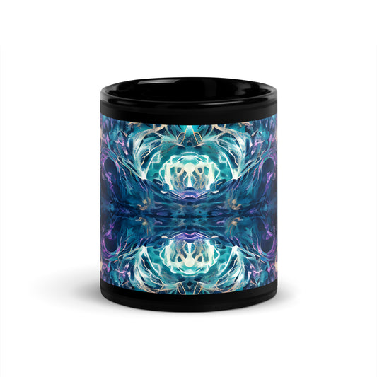 Black Glossy Mug - Mystical Reflections 4