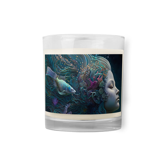 Glass jar soy wax candle - Mermaid 1
