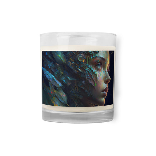 Glass jar soy wax candle - Machine Elf 1