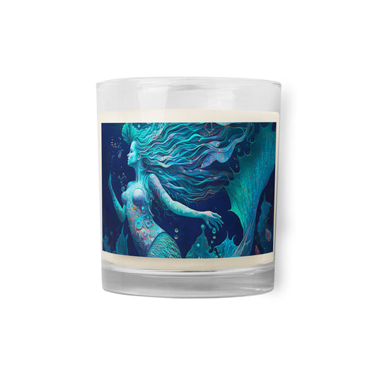 Glass jar soy wax candle - Mermaid 2