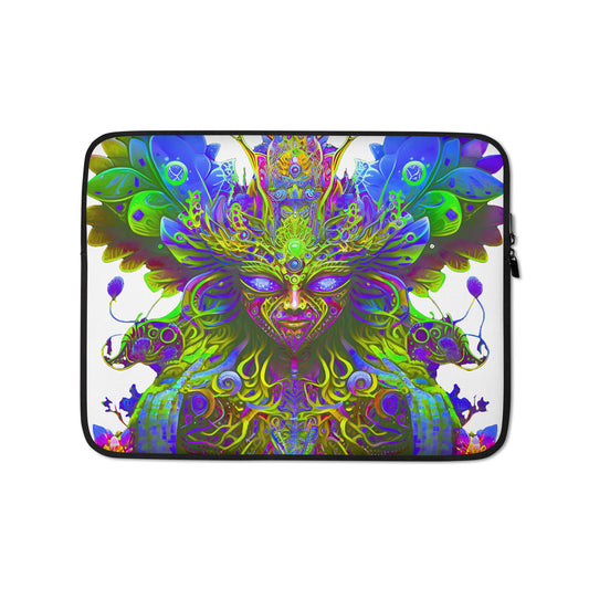 Laptop Sleeve - Psychedelic Fairy Neon