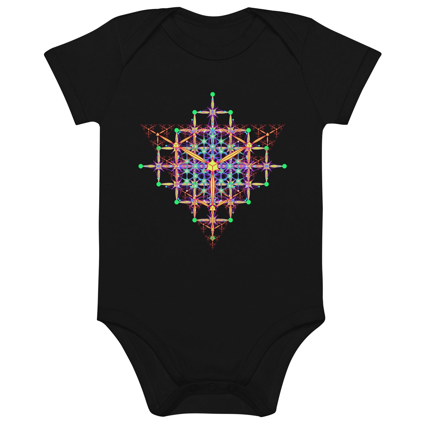 Organic cotton baby bodysuit - Solaris