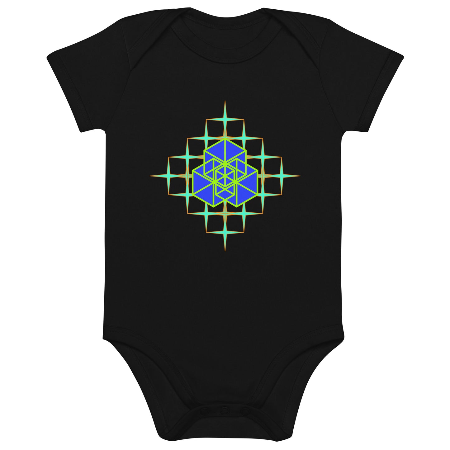 Organic cotton baby bodysuit - Altair