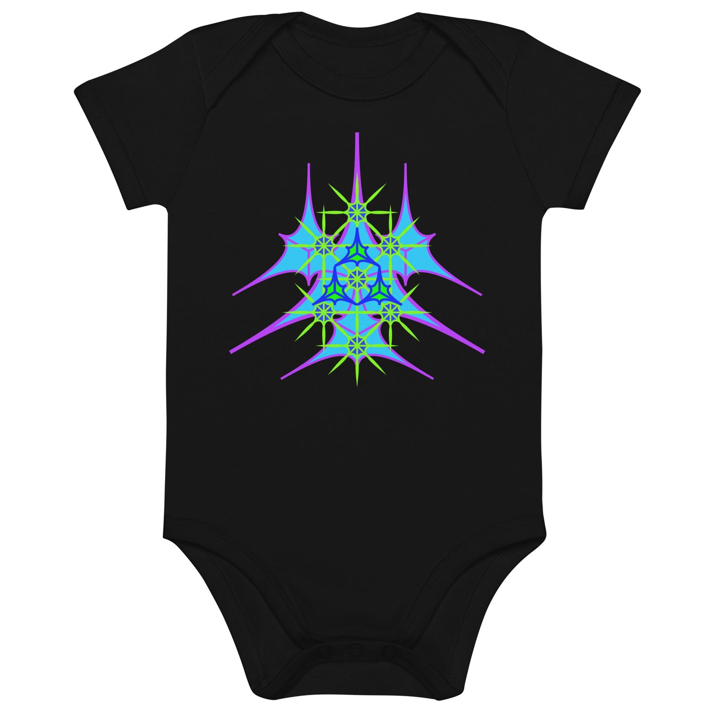 Organic cotton baby bodysuit - Vega