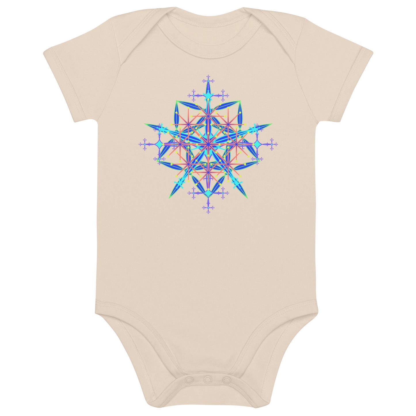 Organic cotton baby bodysuit - Irena