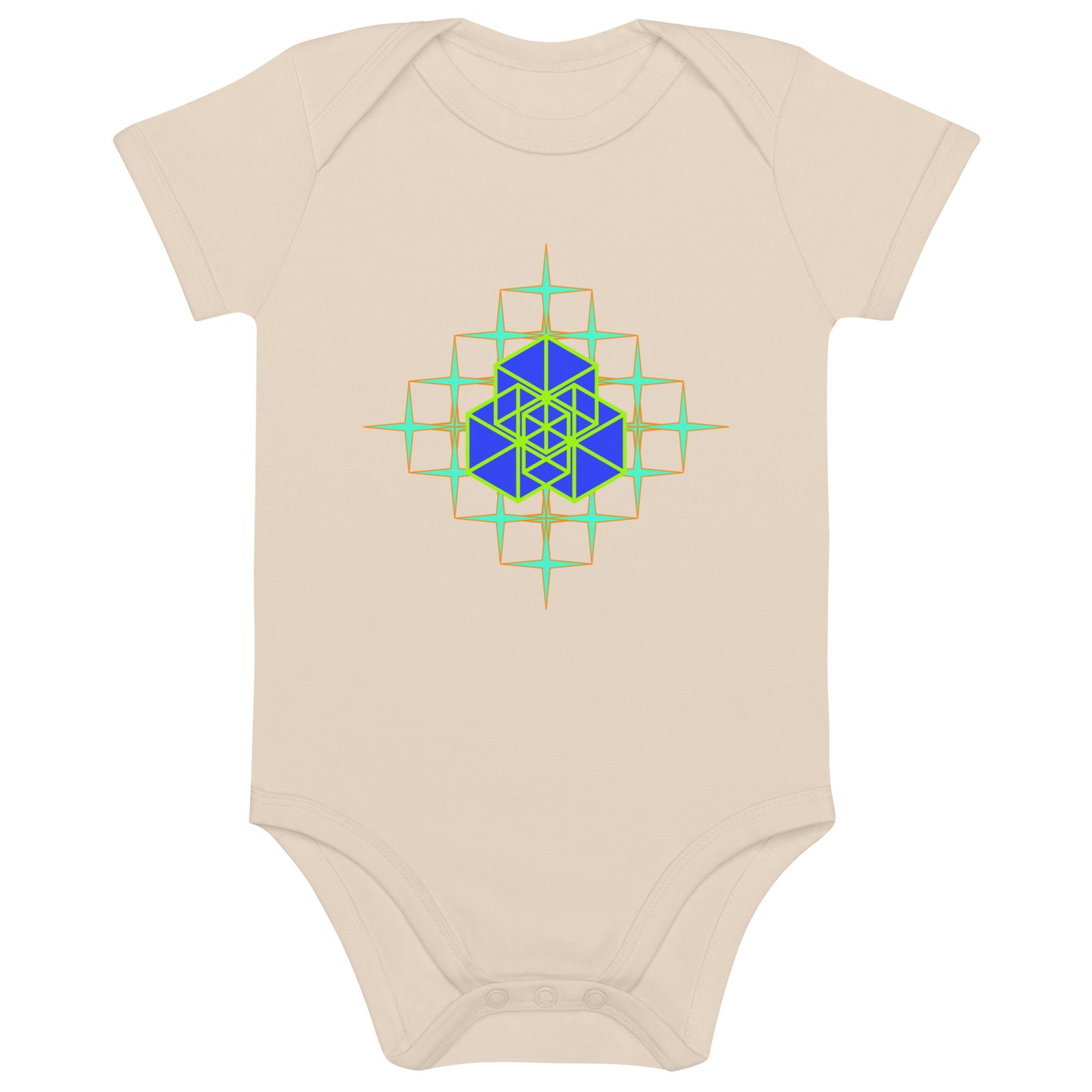 Organic cotton baby bodysuit - Altair