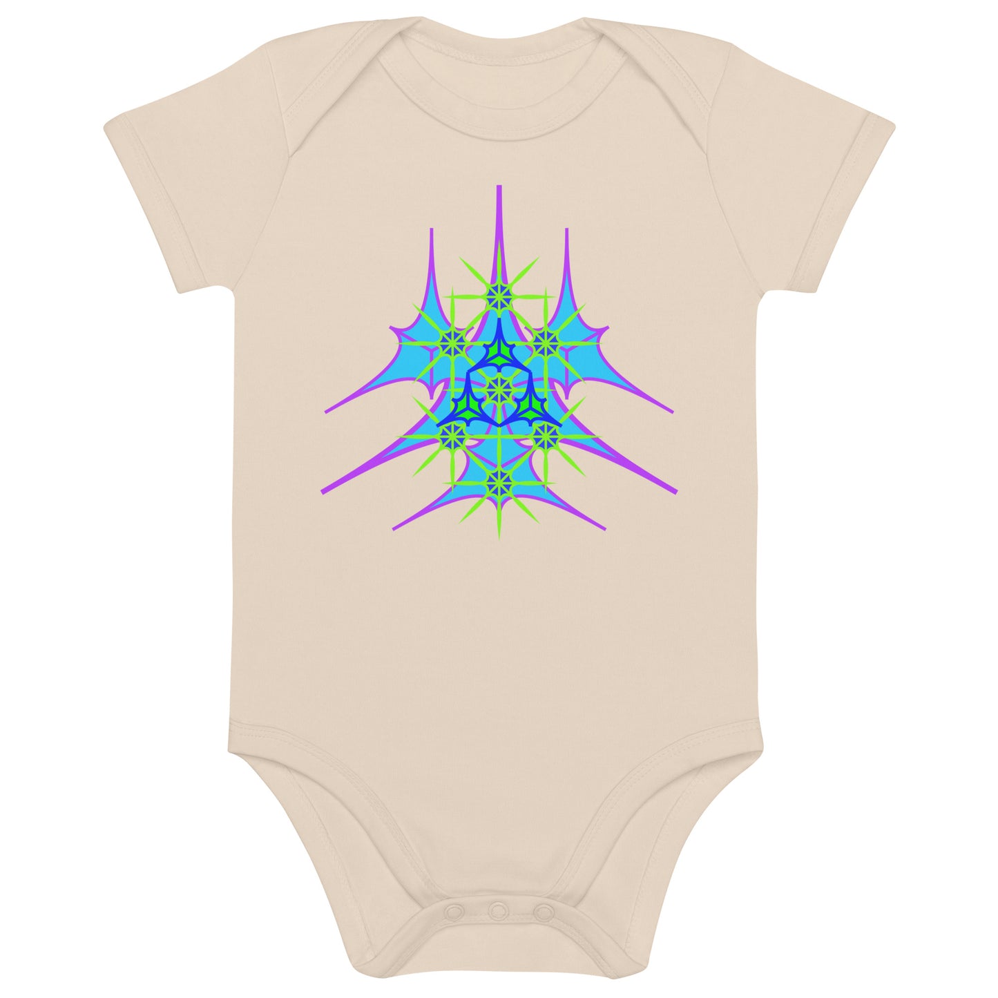 Organic cotton baby bodysuit - Vega