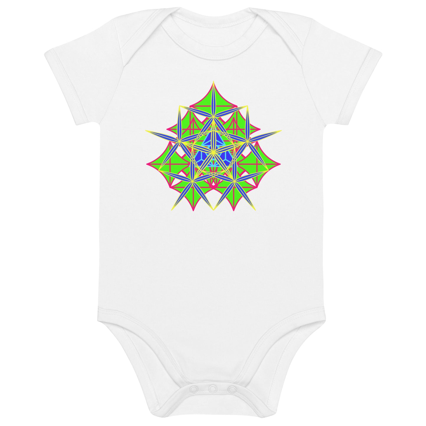 Organic cotton baby bodysuit - Capella