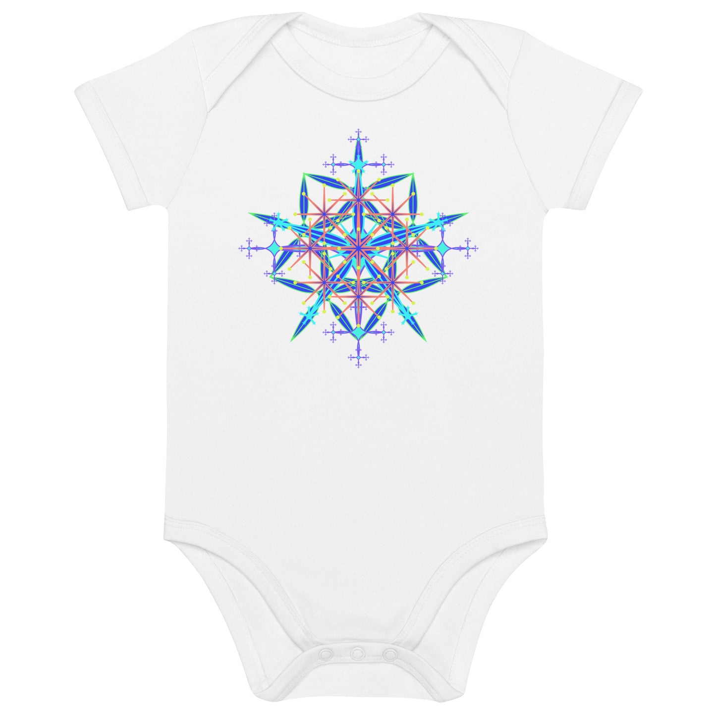 Organic cotton baby bodysuit - Irena