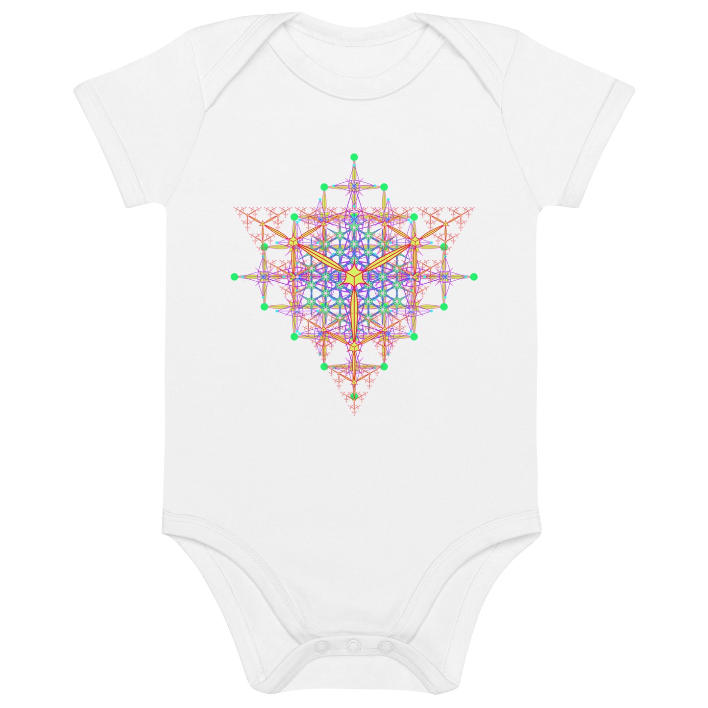 Organic cotton baby bodysuit - Solaris