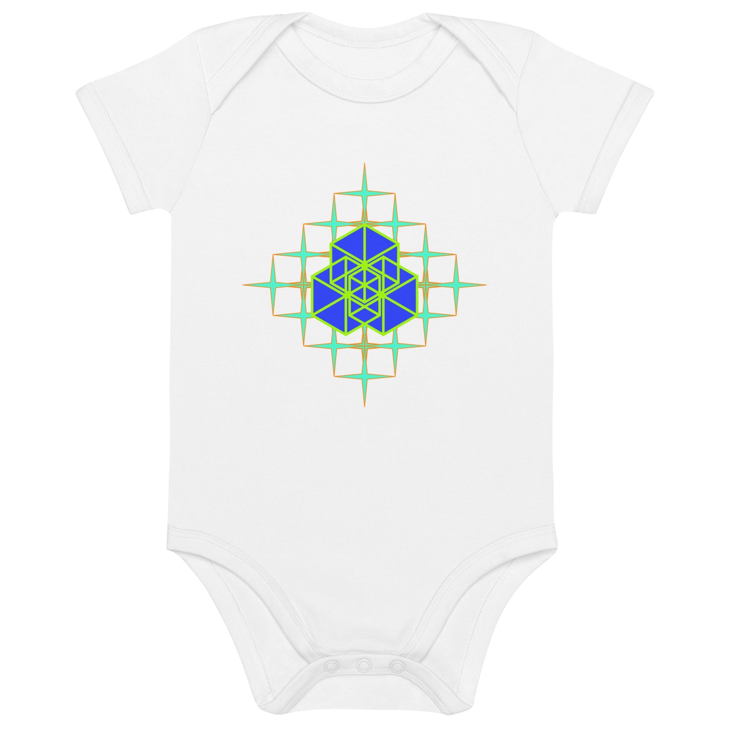 Organic cotton baby bodysuit - Altair