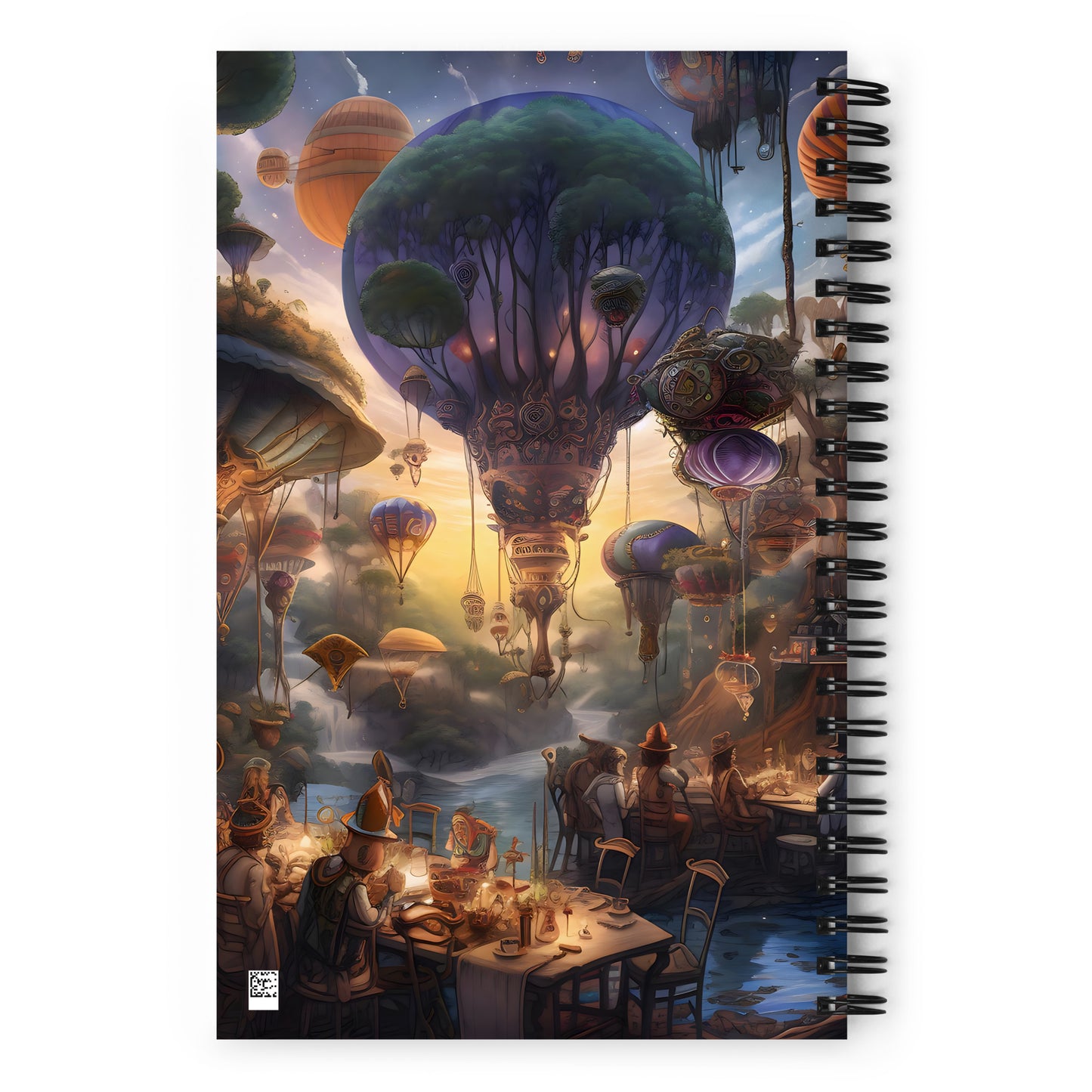 Spiral Notebook - Balloon Party