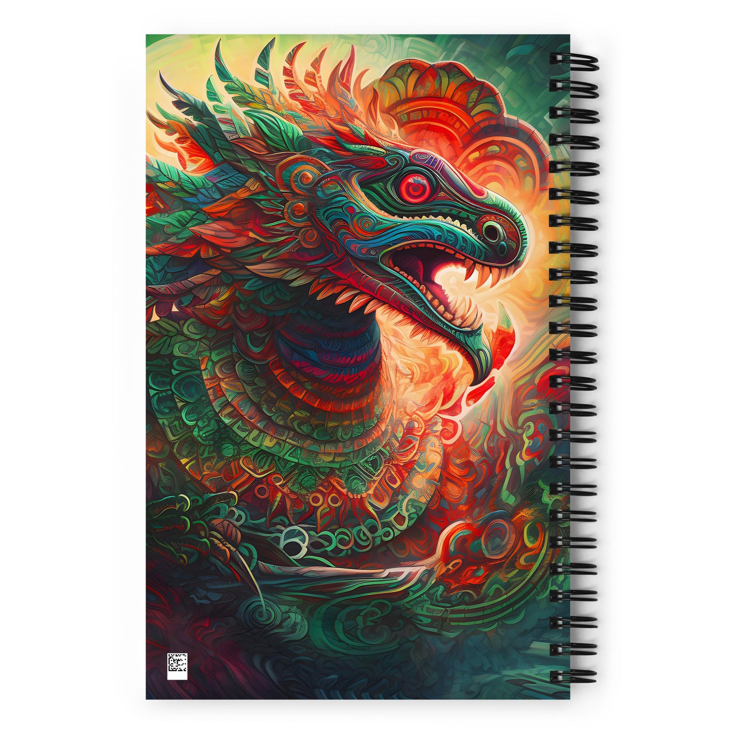 Spiral Notebook - Quetzalcoatl 2