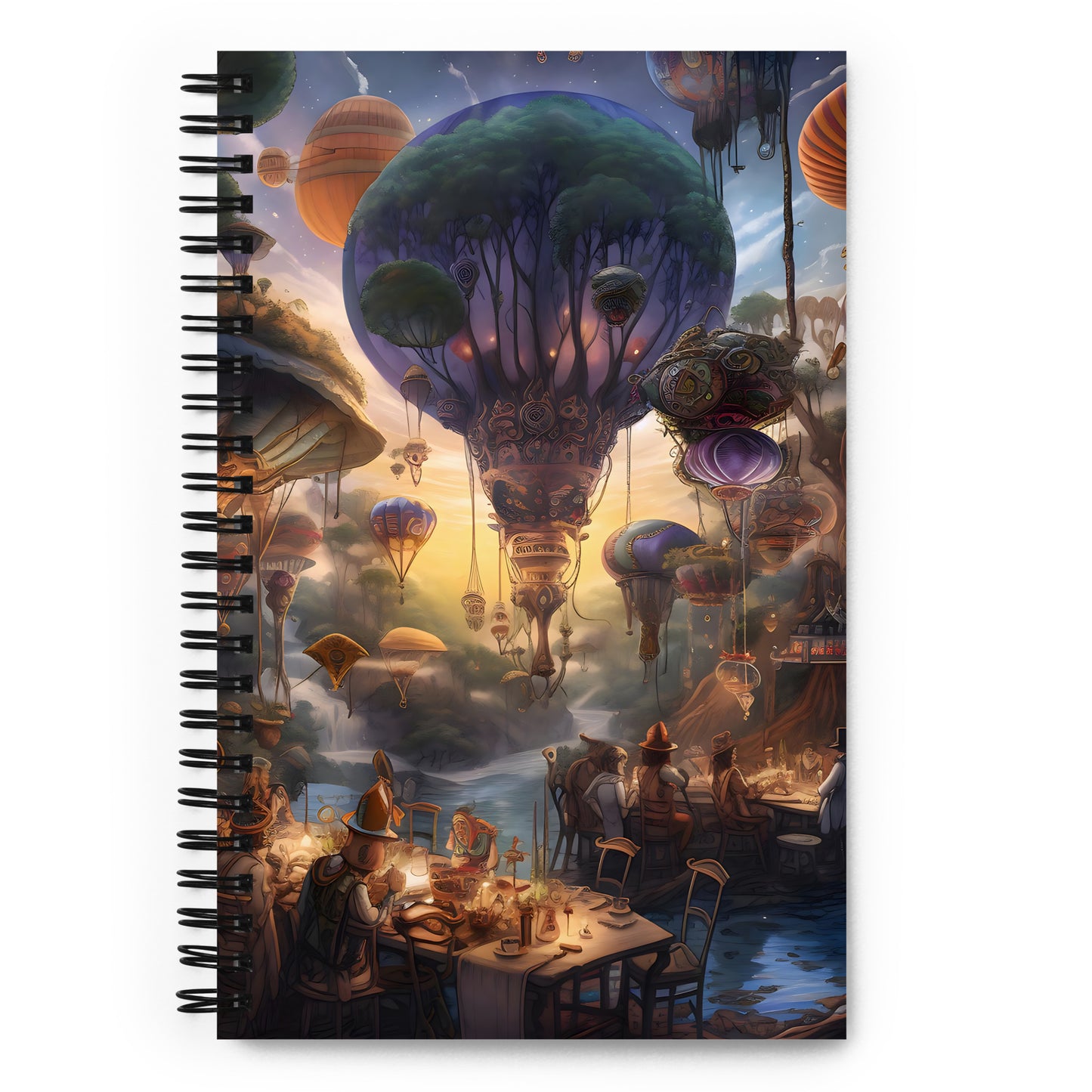Spiral Notebook - Balloon Party