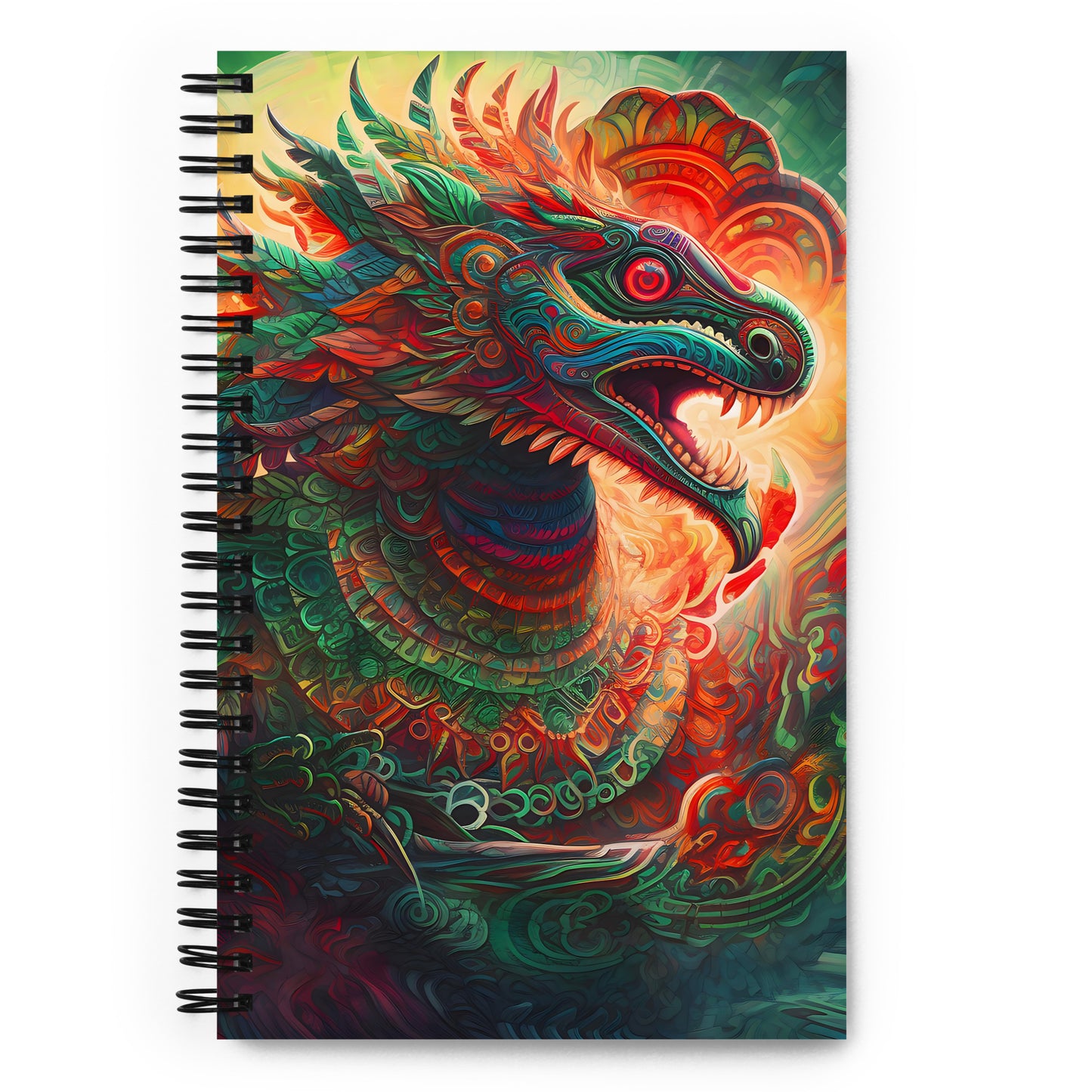 Spiral Notebook - Quetzalcoatl 2