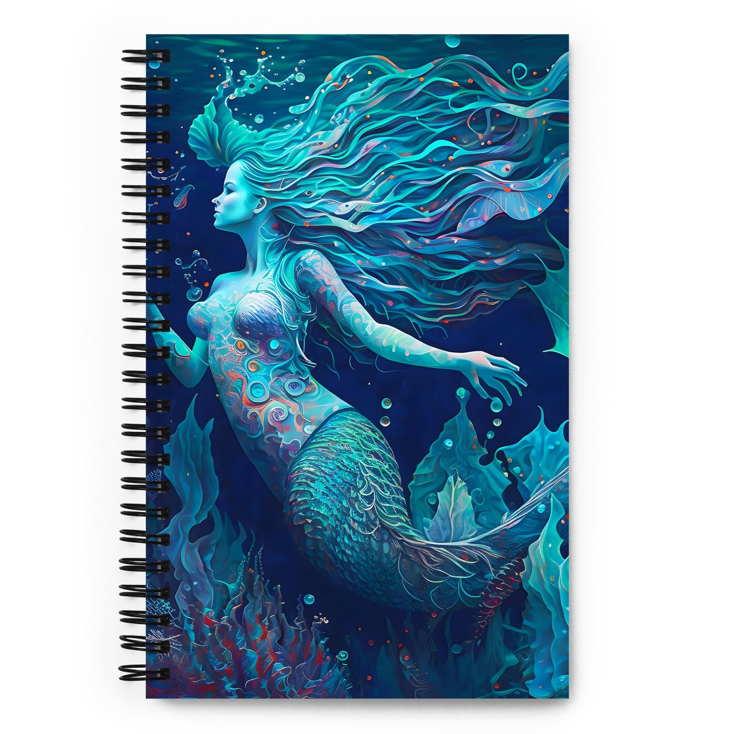 Spiral Notebook - Mermaid 2