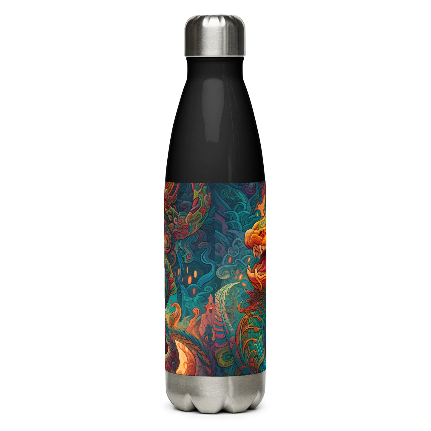 Stainless steel water bottle - Quetzalcoatl 1
