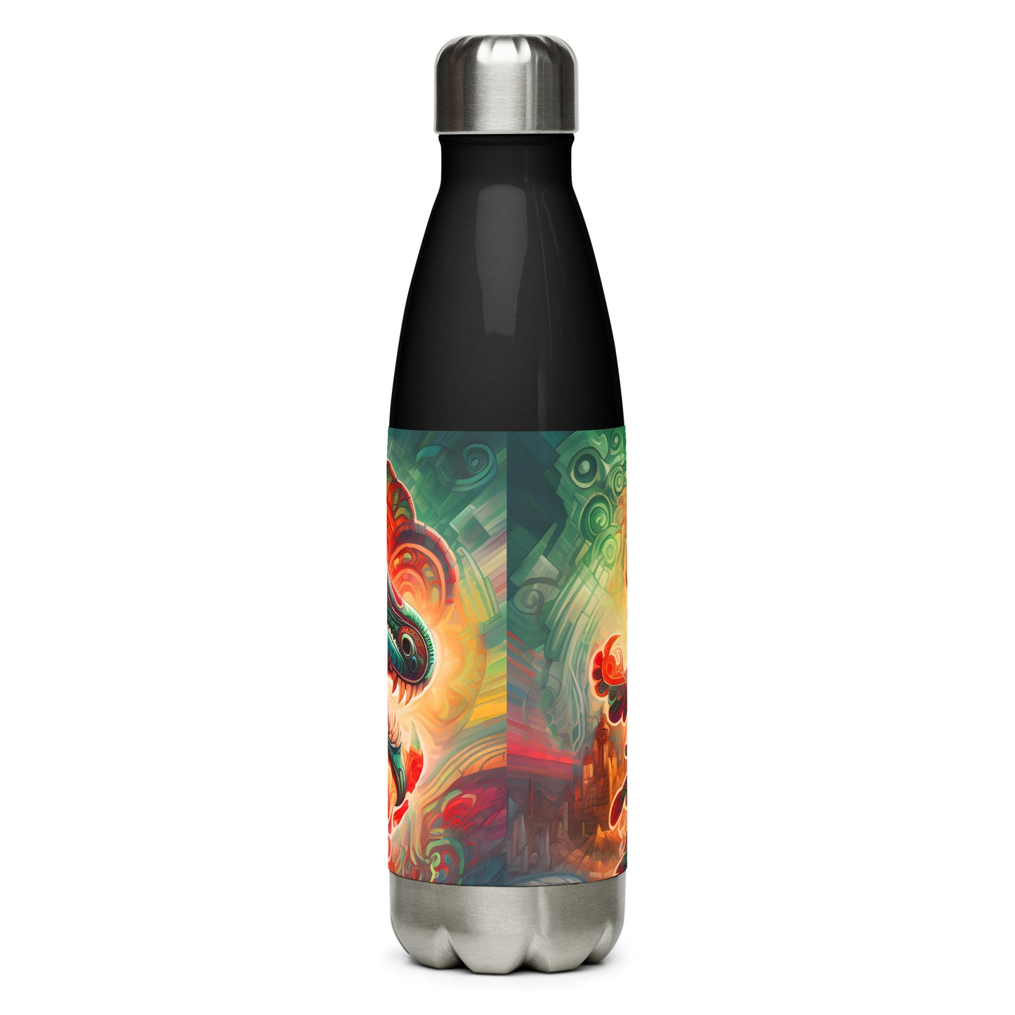 Stainless steel water bottle - Quetzalcoatl 2