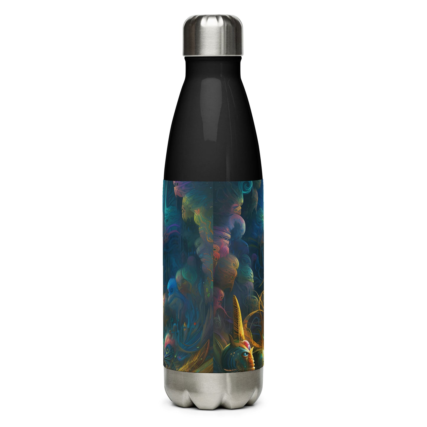 Stainless steel water bottle - Shaman Drum 1