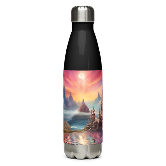 Stainless steel water bottle - Sky Chess